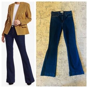 L’AGENCE The Affair High Rise Flare Jeans in Rinse, Sz 27